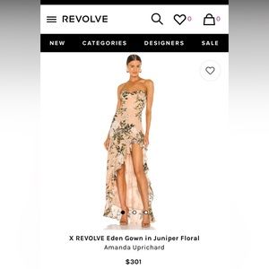 REVOLVE Eden Gown in Juniper Floral
Amanda Uprichard